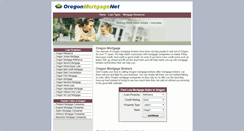 Desktop Screenshot of oregonmortgagenet.com